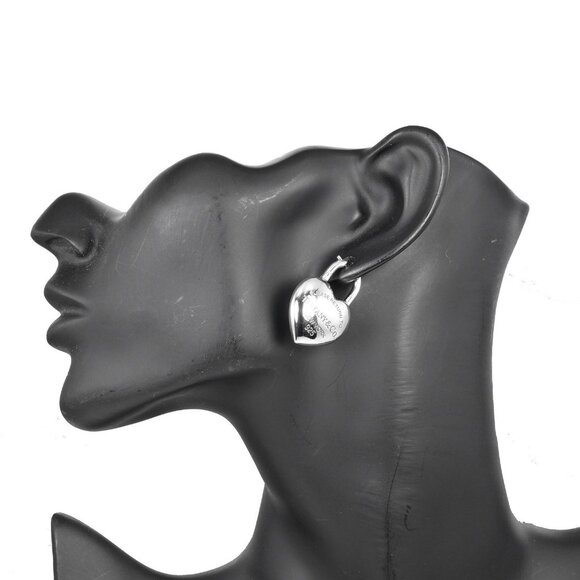 TIFFANY&Co. Return to TIFFANY&Co. Full Heart Piercing Silver925 21.82g Women - Picture 1 of 11